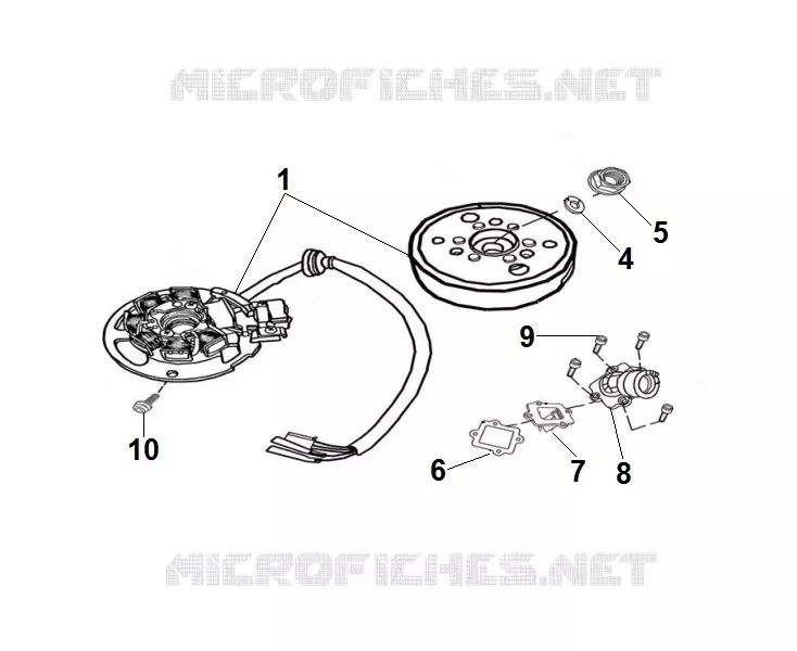 VOLANTE / STATOR / ADMISIÓN