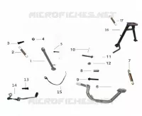 CABALLETE / PEDAL DE FRENO / PALANCA DE CAMBIOS
