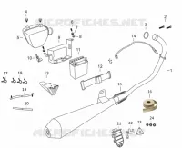ESCAPE / CAJA FILTRO DE AIRE / BATERÍA / HERRAMIENTAS