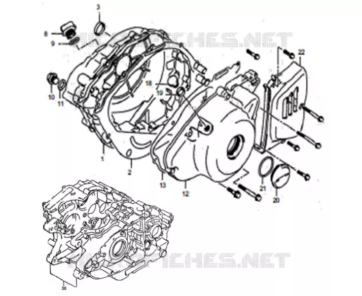 CUBIERTA DEL MOTOR