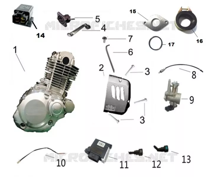 MOTOR PARTES