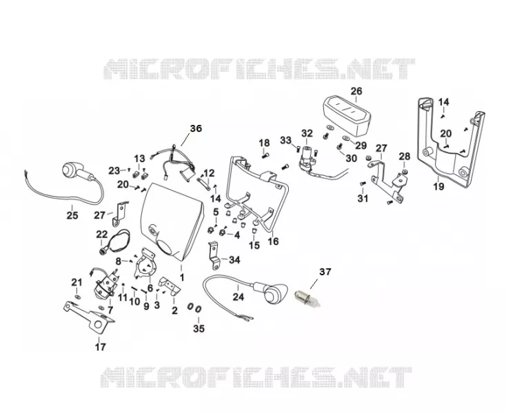 VELOCÍMETRO / FARO / INTERMITENTE