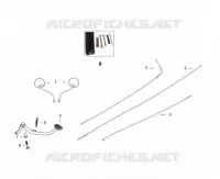 ESPEJOS / CABLES / PEDAL DE FRENO TRASERO