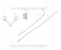 ESPEJOS / CABLES / PEDAL DE FRENO TRASERO