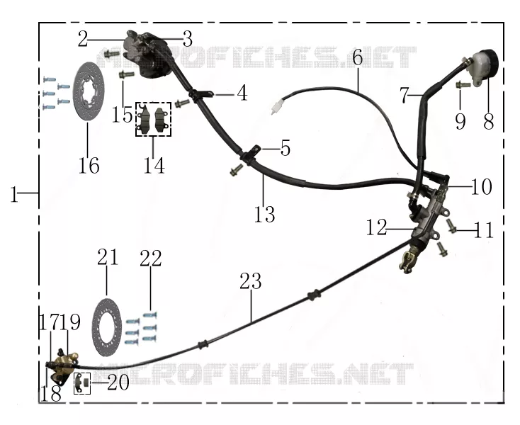 FRENO TRASEIRO