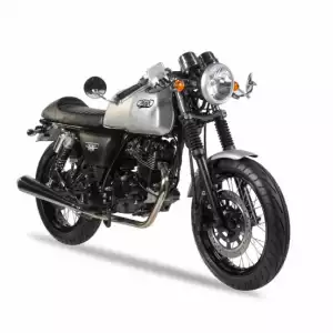 CAFE RACER 125 EURO 4 SILVER